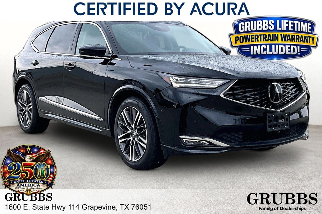 Majestic Black Pearl 2025 Acura MDX SUV / Crossover All-Wheel Drive Automatic