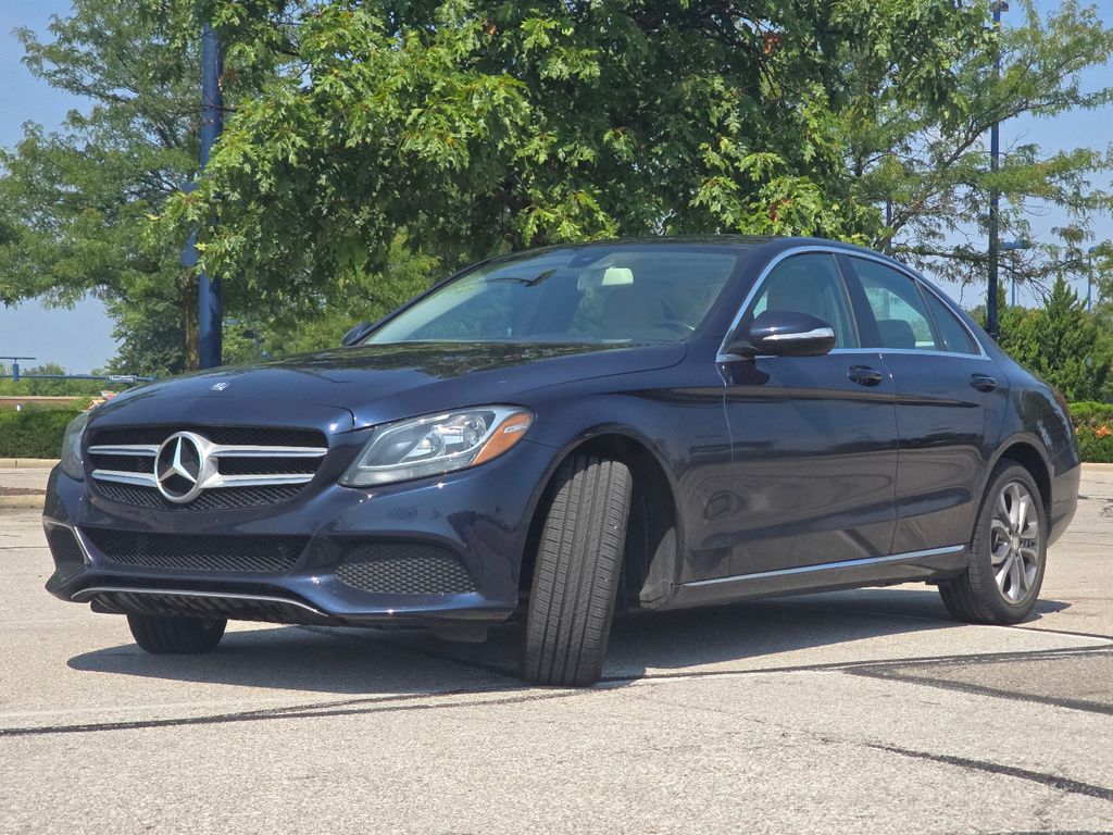 Used 2015 Blue Mercedes-Benz C 300 image 11