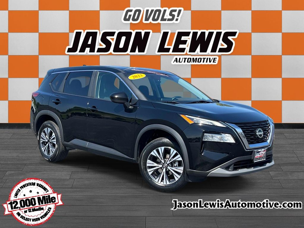 Super Black 2023 Nissan Rogue SUV / Crossover Front-Wheel Drive Continuously Variable Transmission