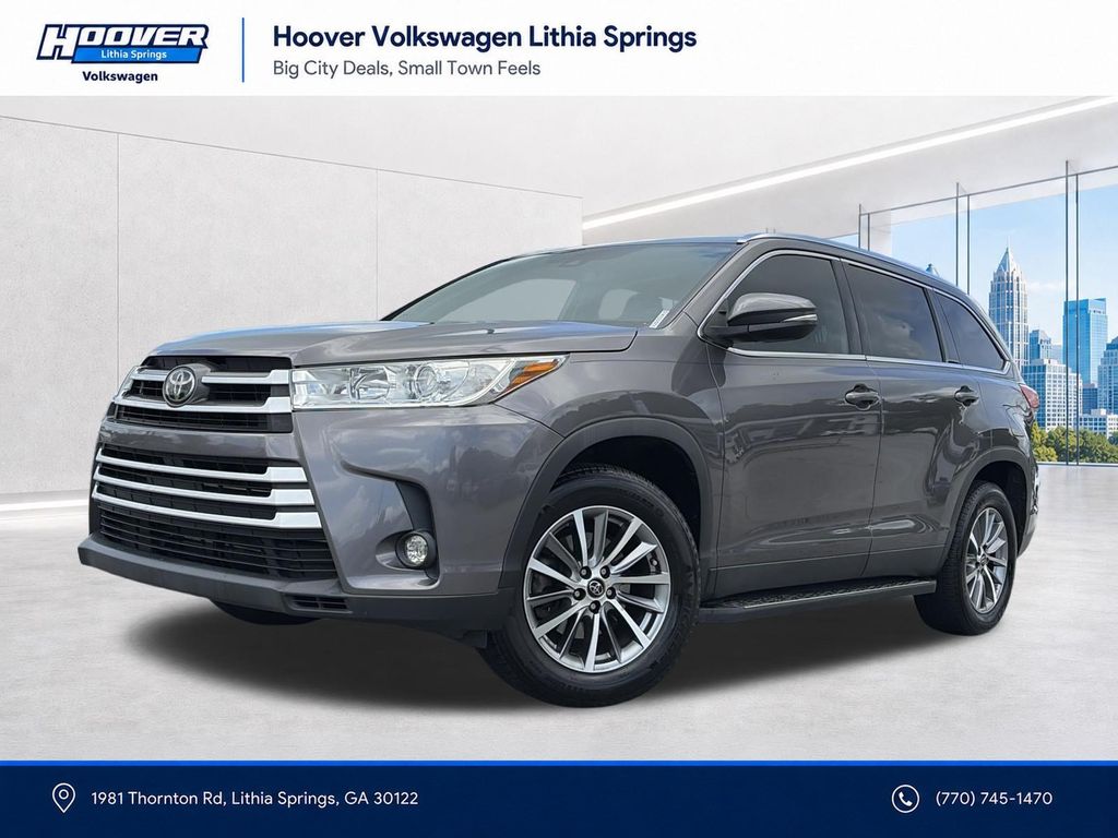 PREDAWN GRAY MI 2019 Toyota Highlander SUV / Crossover Front-Wheel Drive 8-Speed Automatic