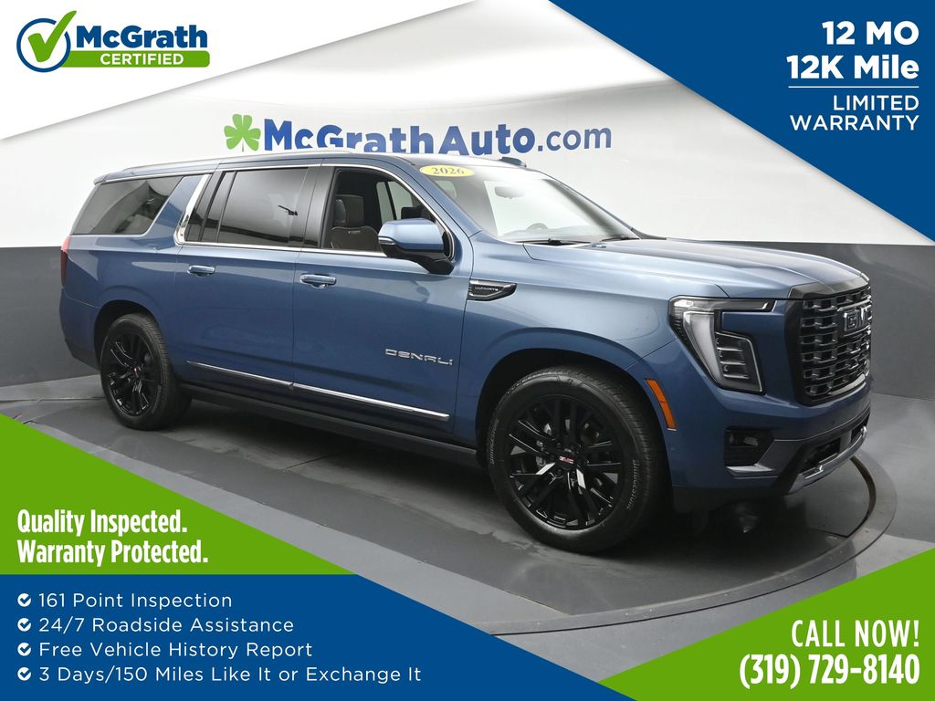 Downpour Metallic 2026 GMC Yukon XL SUV / Crossover Four-Wheel Drive