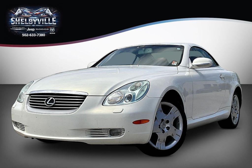 White 2005 Lexus SC 430 RWD Convertible Rear-Wheel Drive 5-Speed Automatic Overdrive