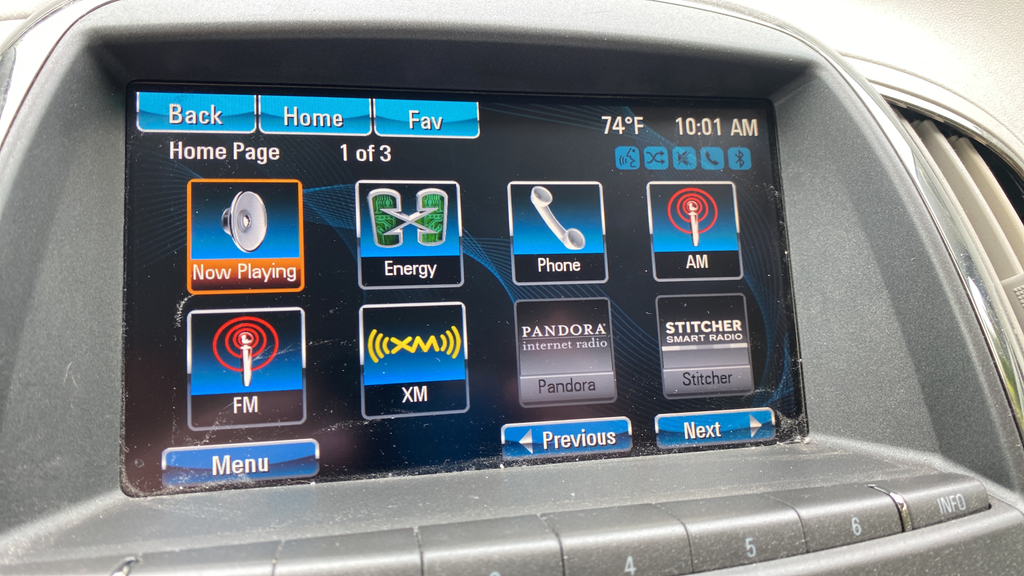 Used 2013 Atlantis Blue Metallic Buick Leather Group image 14