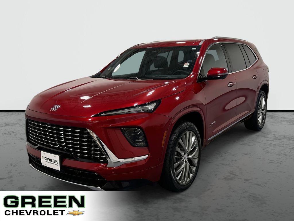 Cherry Red Tintcoat 2025 Buick Enclave Avenir AWD SUV / Crossover Four-Wheel Drive 8-Speed Automatic