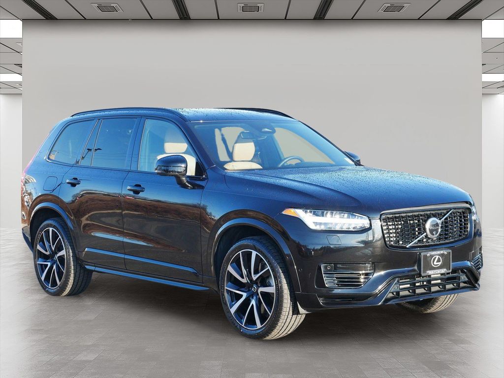 Onyx Black Metallic 2023 Volvo XC90 Recharge T8 Ultimate Dark Theme eAWD SUV / Crossover All-Wheel Drive Automatic