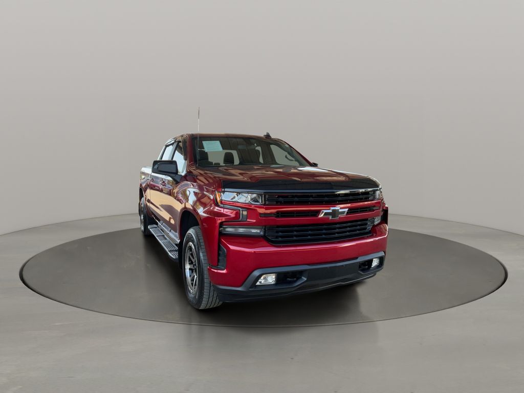 Cherry Red Tintcoat 2022 Chevrolet Silverado 1500 Pickup Truck Four-Wheel Drive 8-Speed Automatic