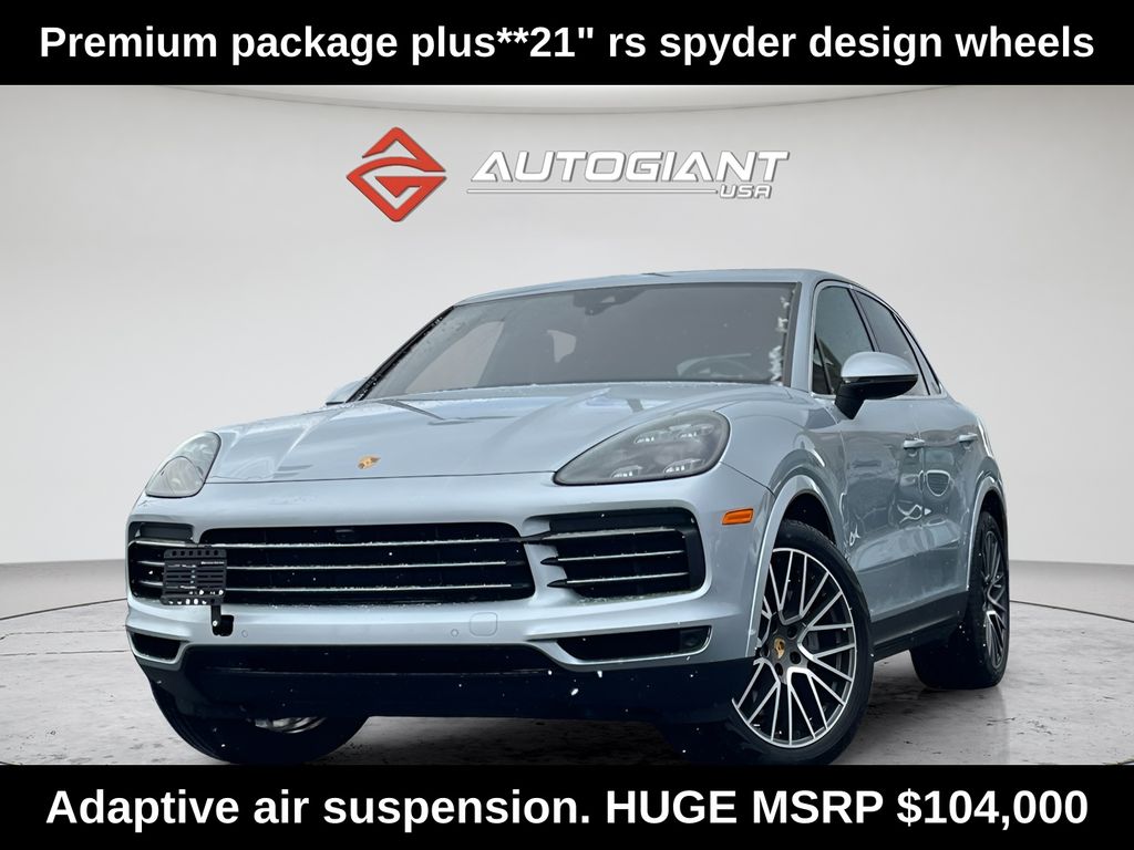 Silver 2019 Porsche Cayenne S AWD SUV / Crossover All-Wheel Drive 8-Speed Automatic