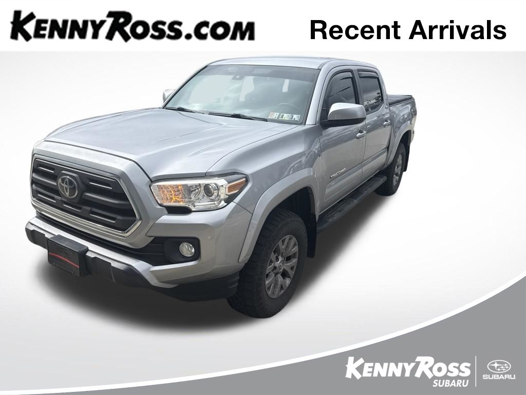 Silver Sky Metallic 2019 Toyota Tacoma Pickup Truck Four-Wheel Drive 6-Speed Automatic