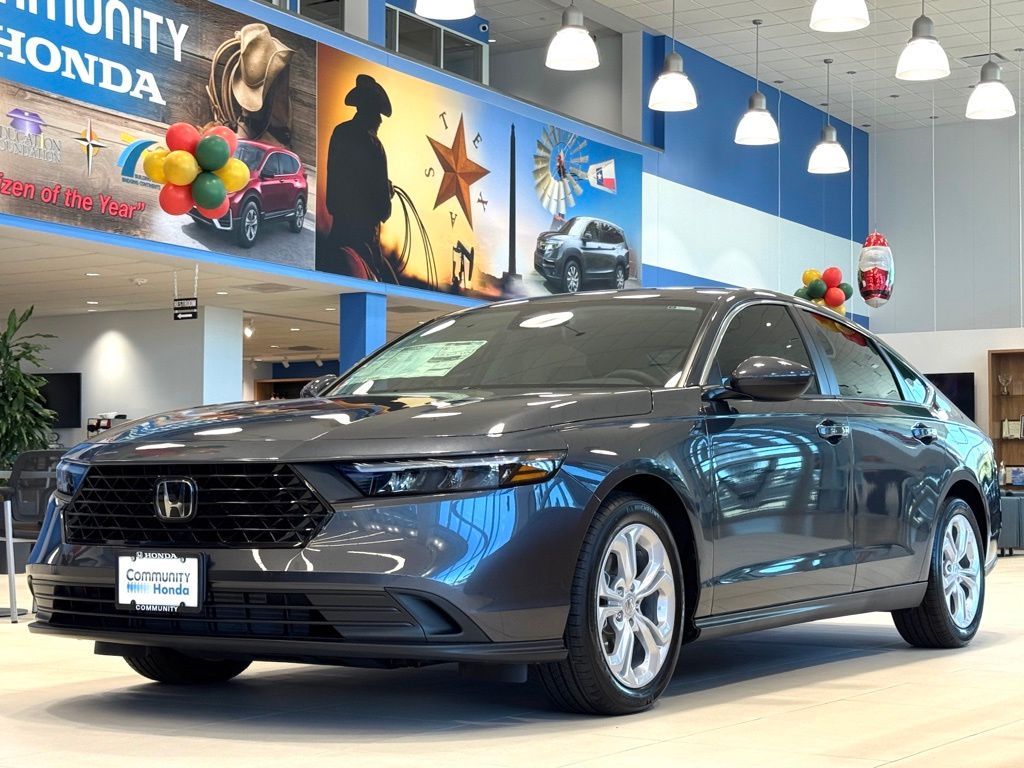 2025 Honda Accord LX Gray at Community Honda