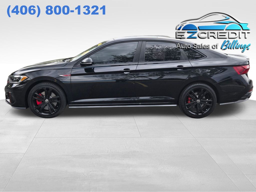 Black 2022 Volkswagen Jetta GLI Sedan Front-Wheel Drive 7-Speed Dual Clutch