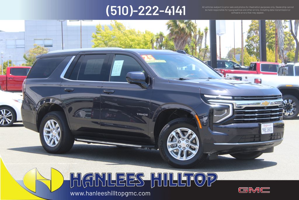 Dark Ash Metallic 2025 Chevrolet Tahoe SUV / Crossover 4X2