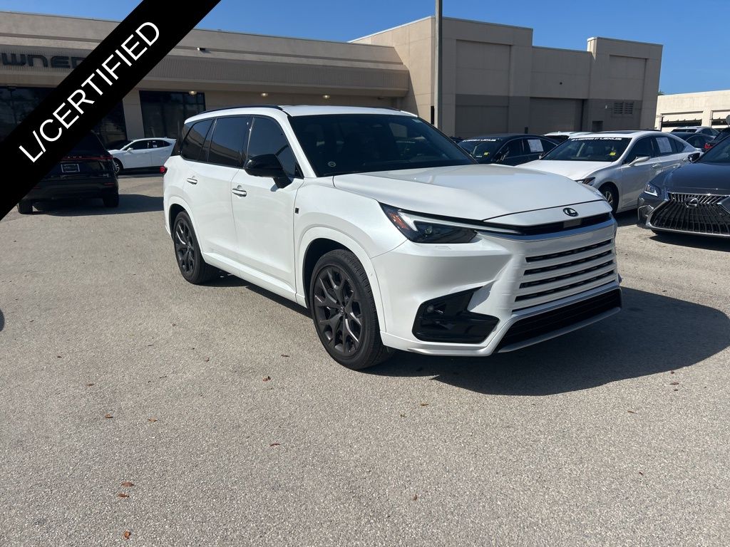 White (Wind Chill Pearl) 2025 Lexus TX Hybrid 500h F SPORT Performance Premium AWD SUV / Crossover All-Wheel Drive 6-Speed Automatic