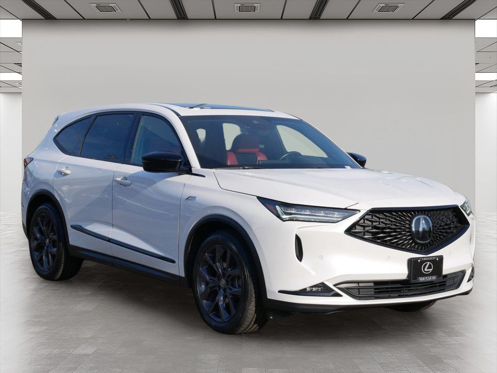 Platinum White Pearl 2023 Acura MDX SUV / Crossover All-Wheel Drive Automatic