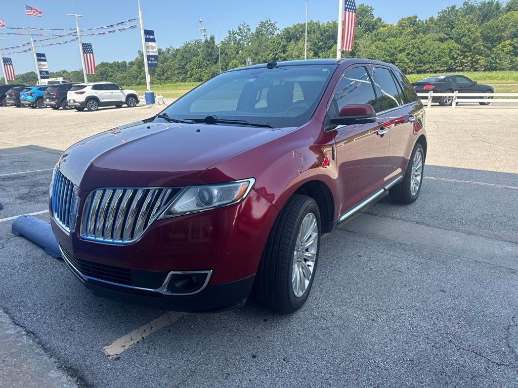Red 2014 Lincoln MKX SUV / Crossover All-Wheel Drive 6-Speed Automatic