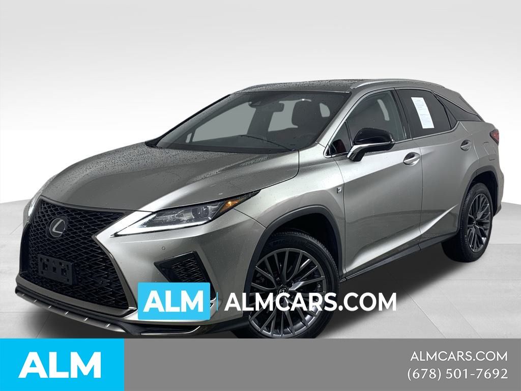 Silver 2022 Lexus RX 350 F Sport AWD SUV / Crossover All-Wheel Drive 8-Speed Automatic