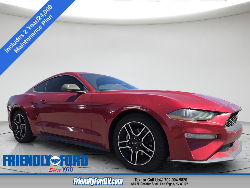 Red Metallic 2021 Ford Mustang Coupe Rear-Wheel Drive Automatic