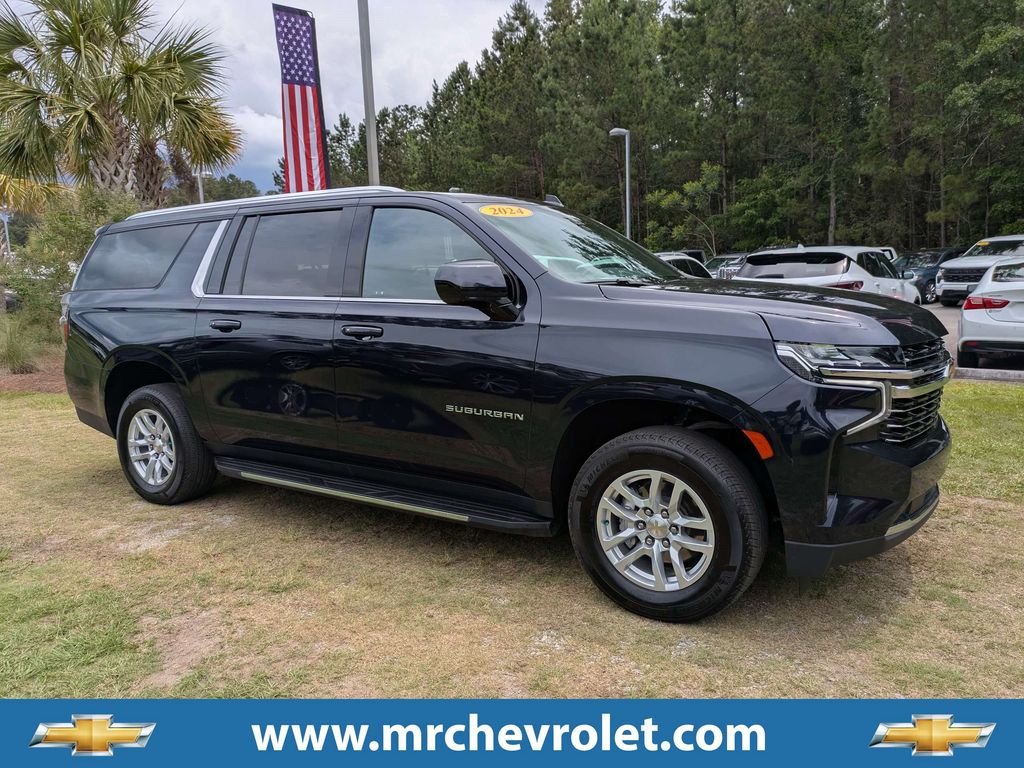 Midnight Blue Metallic 2024 Chevrolet Suburban LT 4WD SUV / Crossover Four-Wheel Drive Automatic
