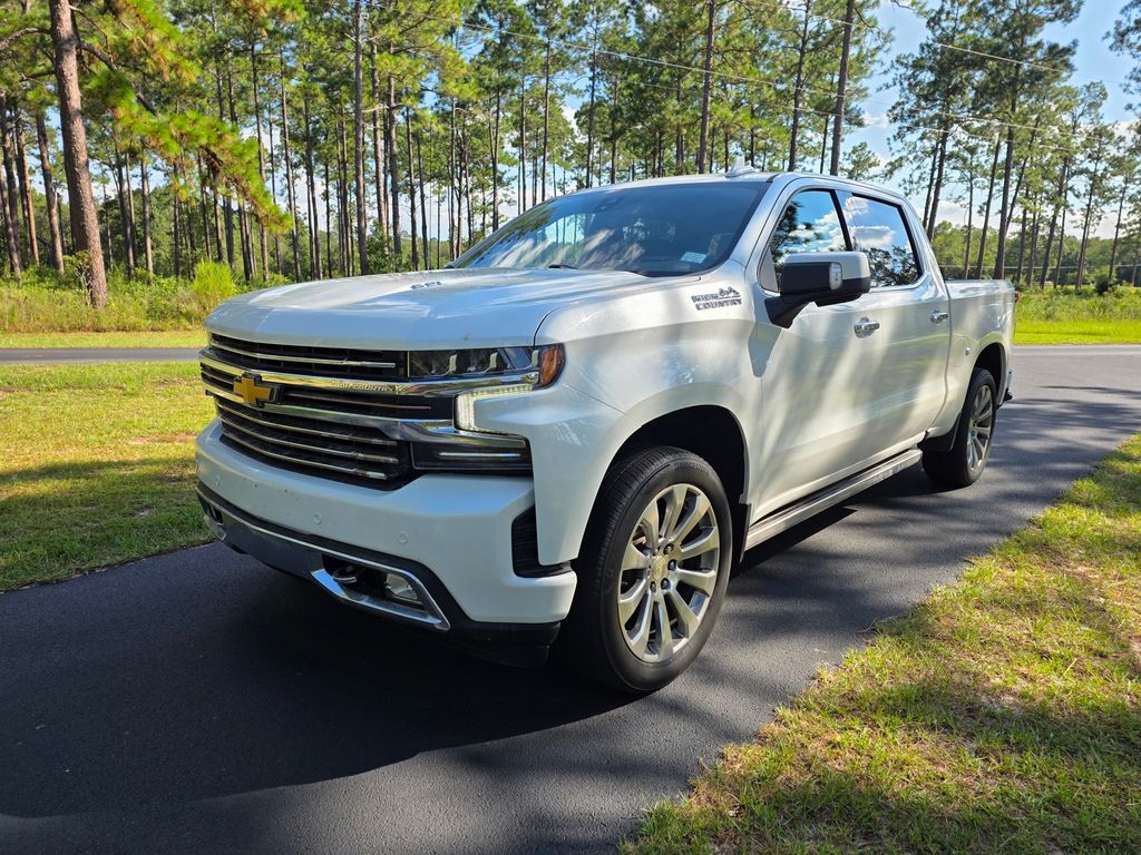 White (Iridescent Pearl Tricoat) 2021 Chevrolet Silverado 1500 Pickup Truck Four-Wheel Drive Automatic