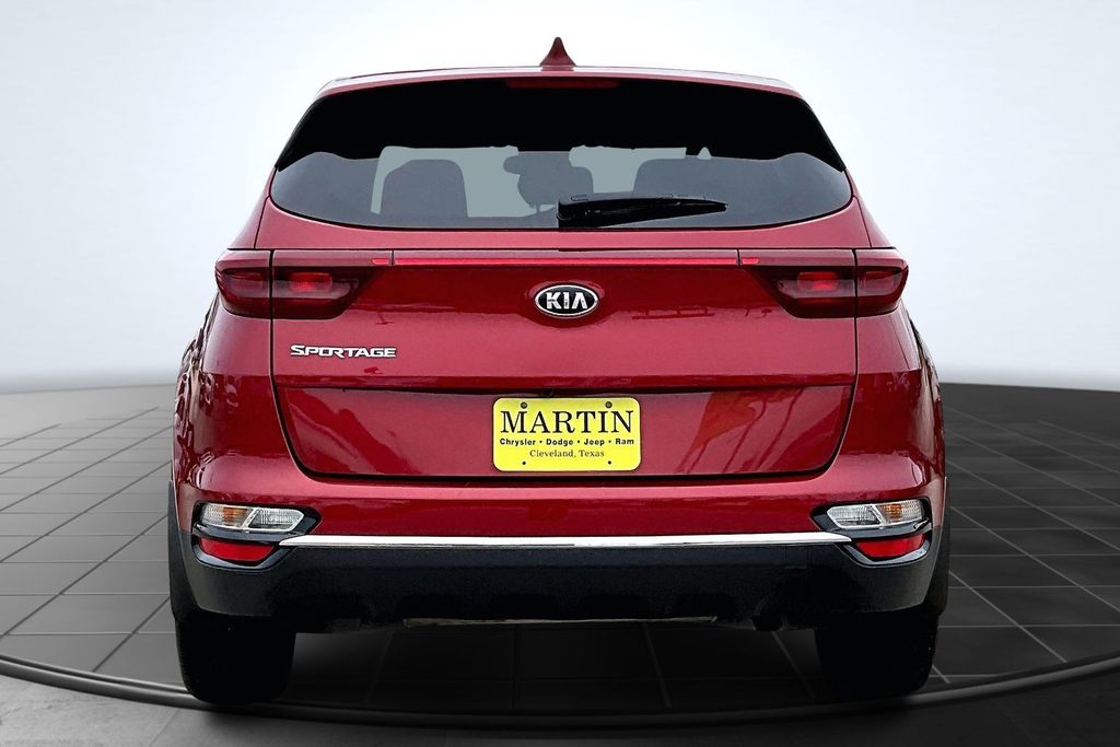 2022 Kia Sportage LX Red at DeMontrond Automotive Group