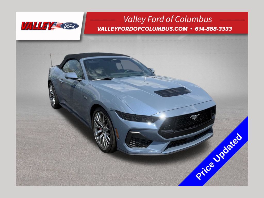 Vapor Blue 2026 Ford Mustang Convertible Rear-Wheel Drive Automatic