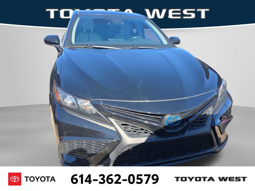 Used 2021 Black Toyota SE image 2