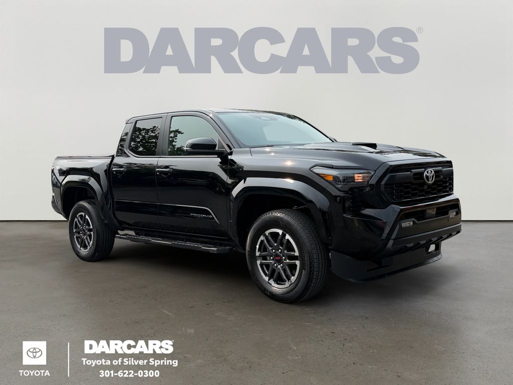 Black 2024 Toyota Tacoma Pickup Truck Four-Wheel Drive 8-Speed Automatic