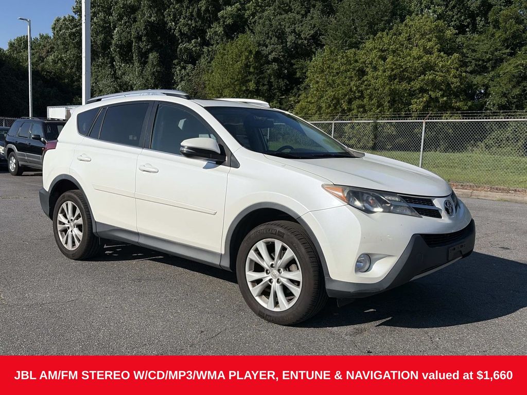 White (Blizzard Pearl) 2013 Toyota RAV4 SUV / Crossover All-Wheel Drive 6-Speed Automatic