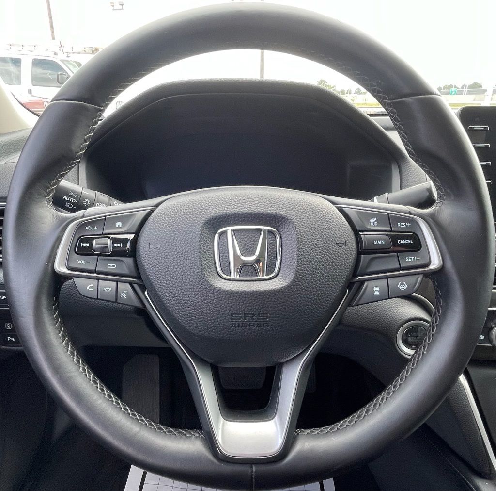 2018 Honda Accord Touring White at Cook Ford