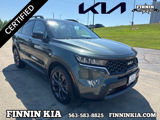 Aruba Green 2023 Kia Sorento SUV / Crossover All-Wheel Drive 8-Speed Dual Clutch