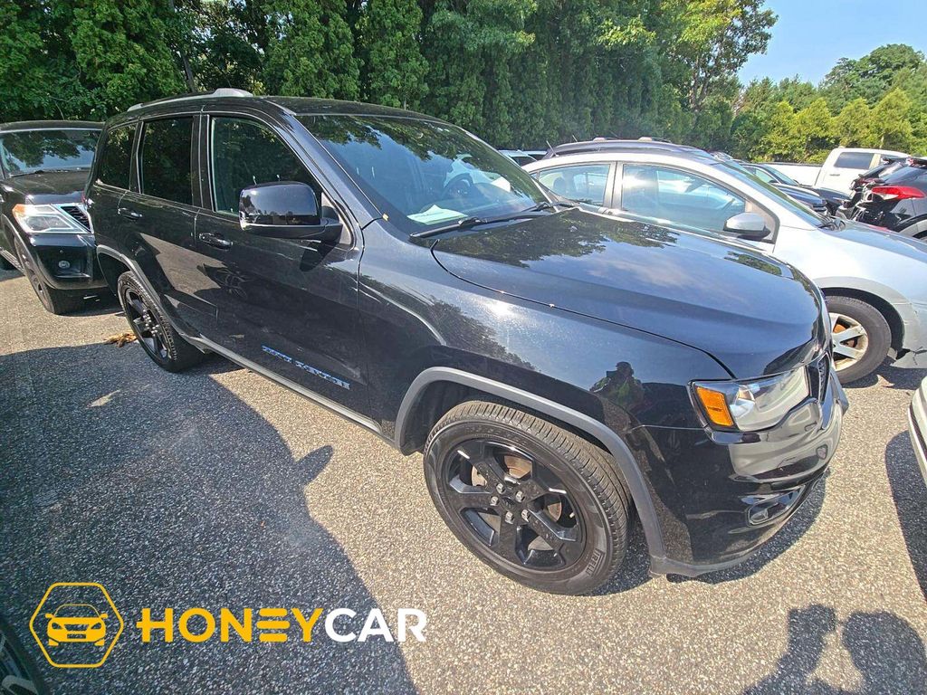 Diamond Black Crystal Pearlcoat 2019 Jeep Grand Cherokee SUV / Crossover Four-Wheel Drive 8-Speed Automatic