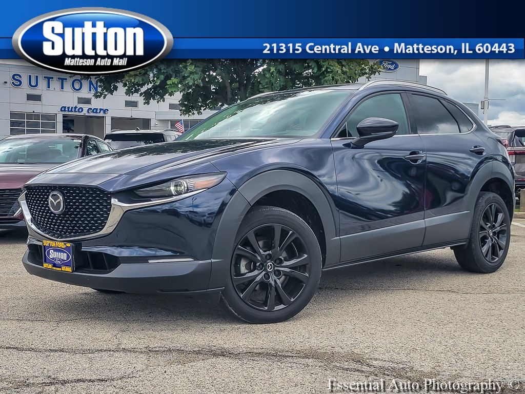 Deep Crystal Blue Mica 2022 Mazda CX-30 SUV / Crossover All-Wheel Drive 6-Speed Automatic