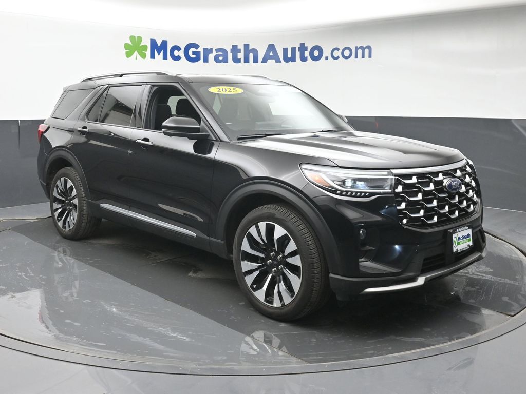 Certified Used 2025 Black Ford Platinum image 2