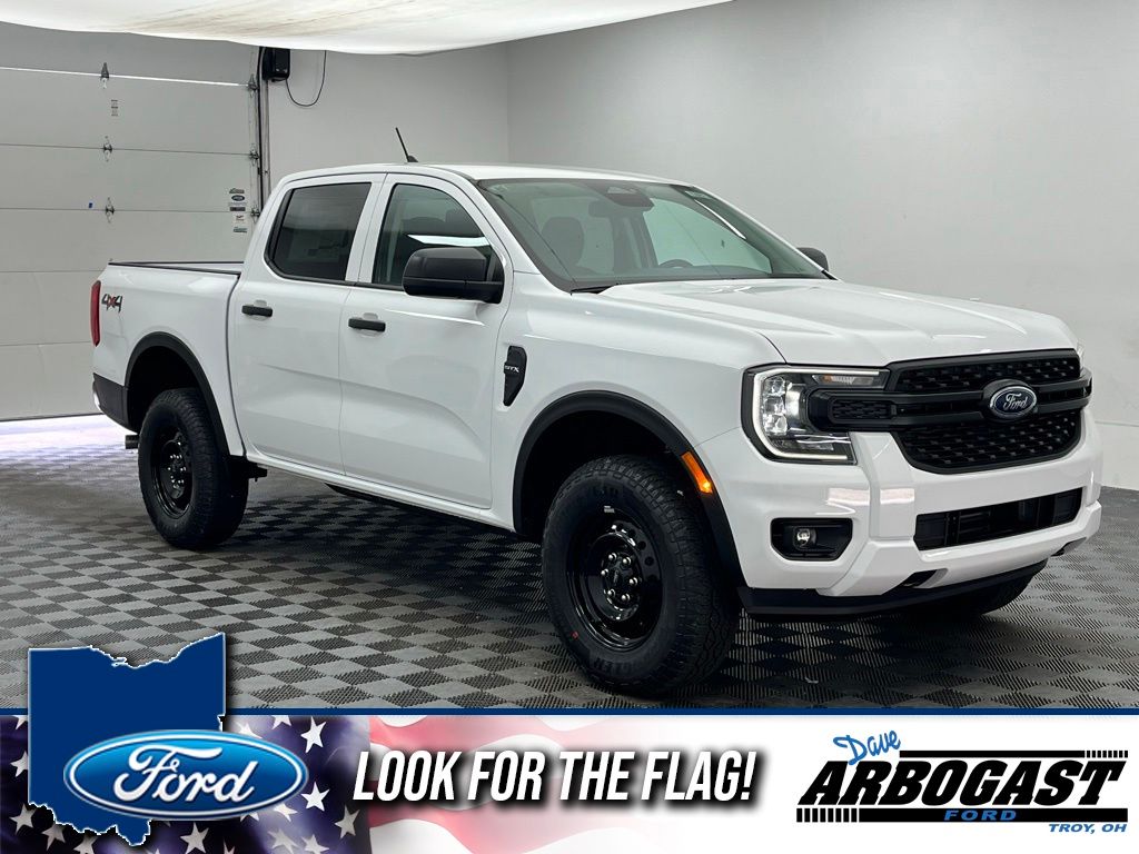 Oxford White 2026 Ford Ranger Pickup Truck Four-Wheel Drive Automatic