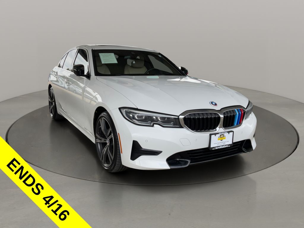 Alpine White 2022 BMW 3 Series 330i RWD Sedan Rear-Wheel Drive 8-Speed Automatic