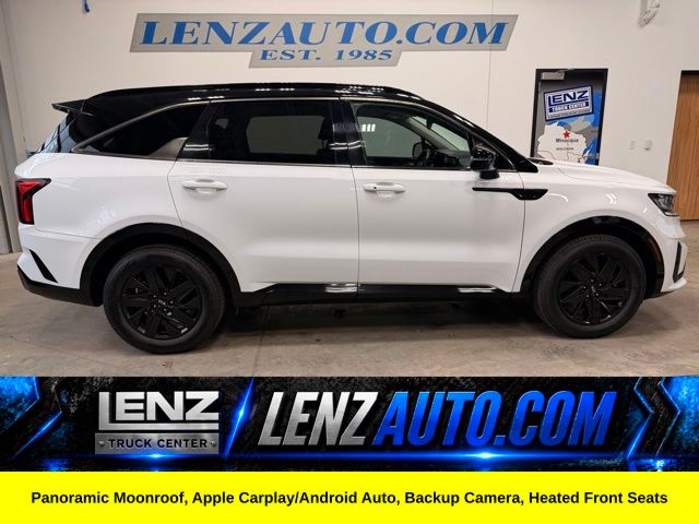 Glacial White Pearl 2021 Kia Sorento SUV / Crossover Front-Wheel Drive 8-Speed Automatic