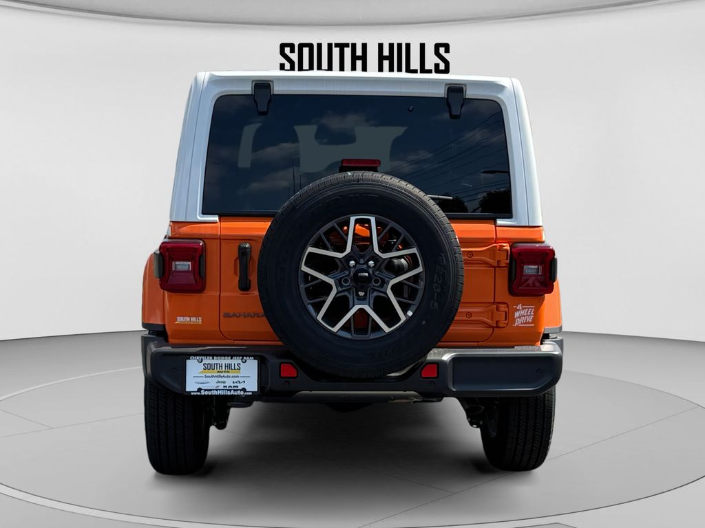 2026 Jeep Wrangler Sahara Orange at South Hills CDJR