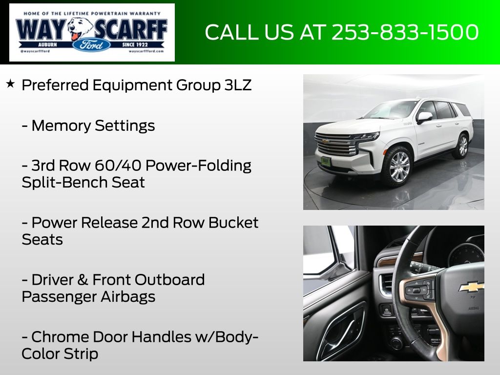 2021 Chevrolet Tahoe 4WD High Country