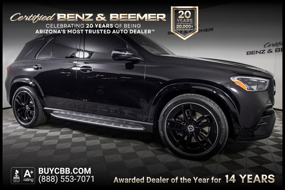 Obsidian Black Metallic 2026 Mercedes-Benz GLE SUV / Crossover All-Wheel Drive 9-Speed Automatic