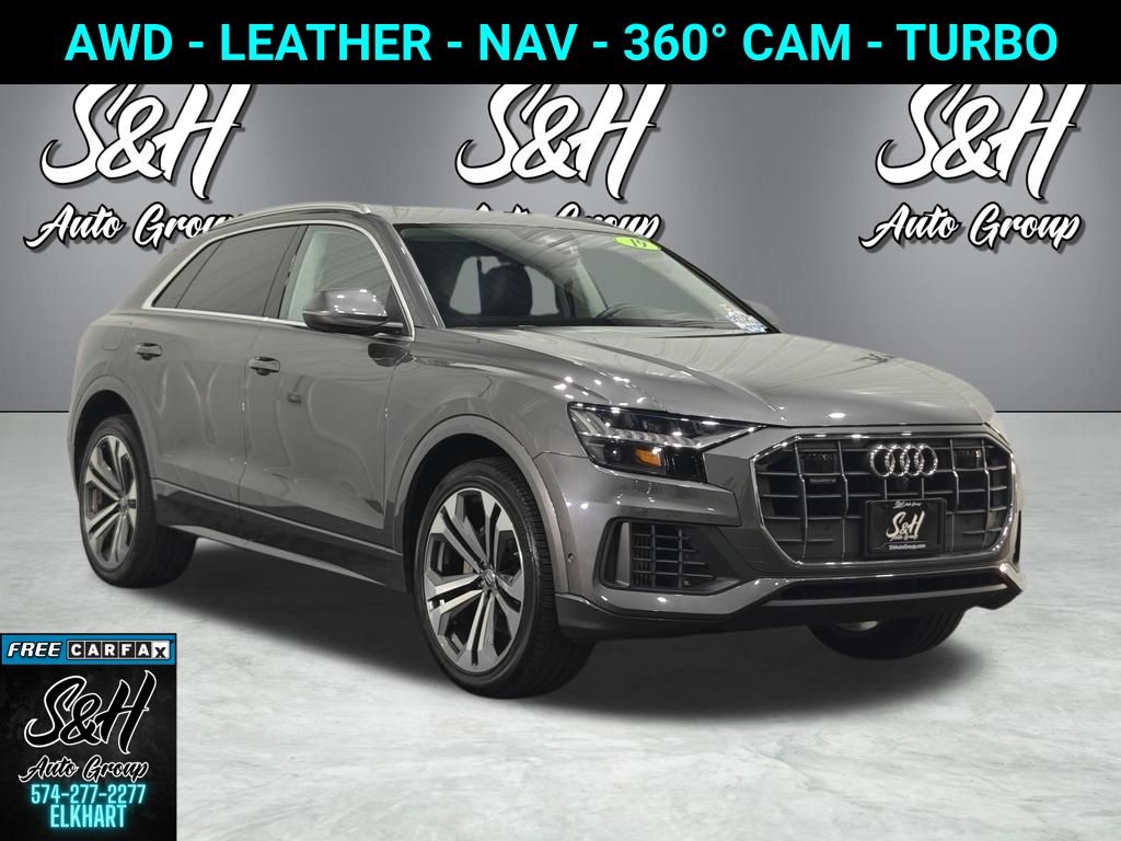 Samurai Gray Metallic 2019 Audi Q8 quattro Prestige 55 TFSI SUV / Crossover All-Wheel Drive 8-Speed Automatic