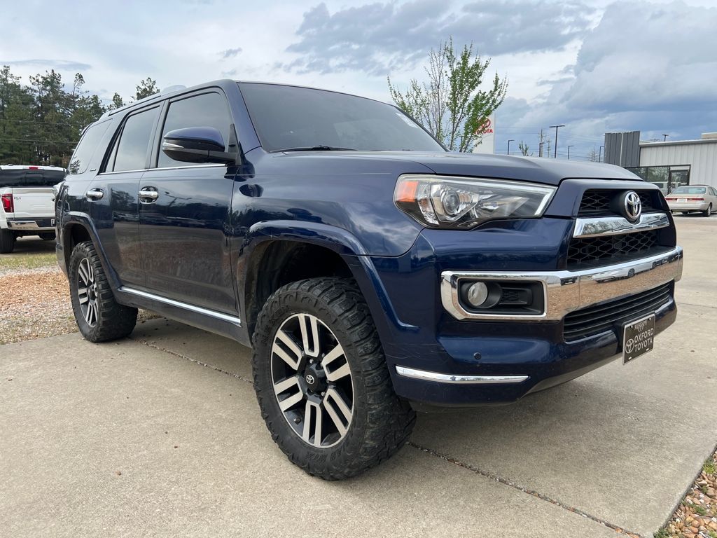 Blue 2014 Toyota 4Runner Limited 4WD SUV / Crossover All-Wheel Drive 5-Speed Automatic Overdrive