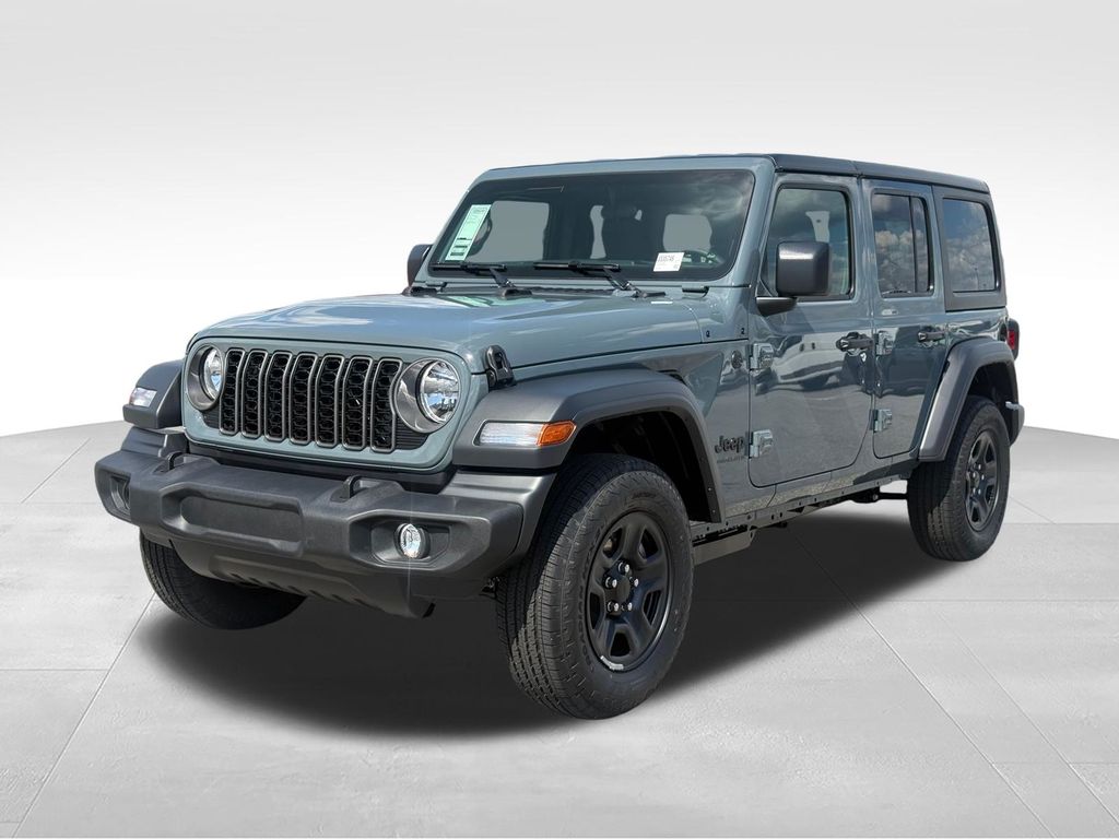Anvil Clear Coat 2026 Jeep Wrangler SUV / Crossover Four-Wheel Drive 8-Speed Automatic