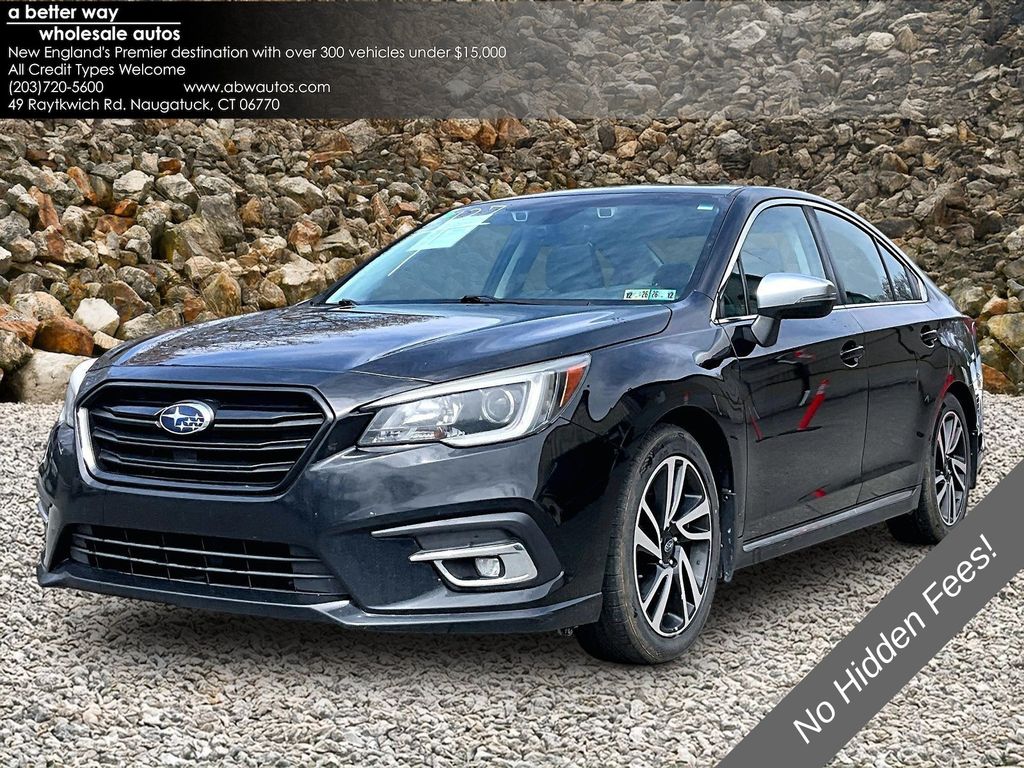 Crystal Black Silica 2018 Subaru Legacy 2.5i Sport AWD Sedan All-Wheel Drive Continuously Variable Transmission
