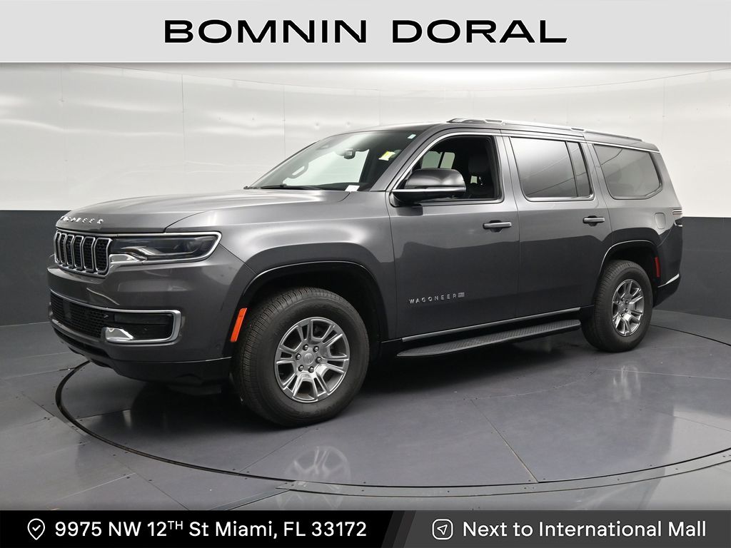 Baltic Gray Metallic Clearcoat 2023 Jeep Wagoneer RWD SUV / Crossover 4X2 8-Speed Automatic