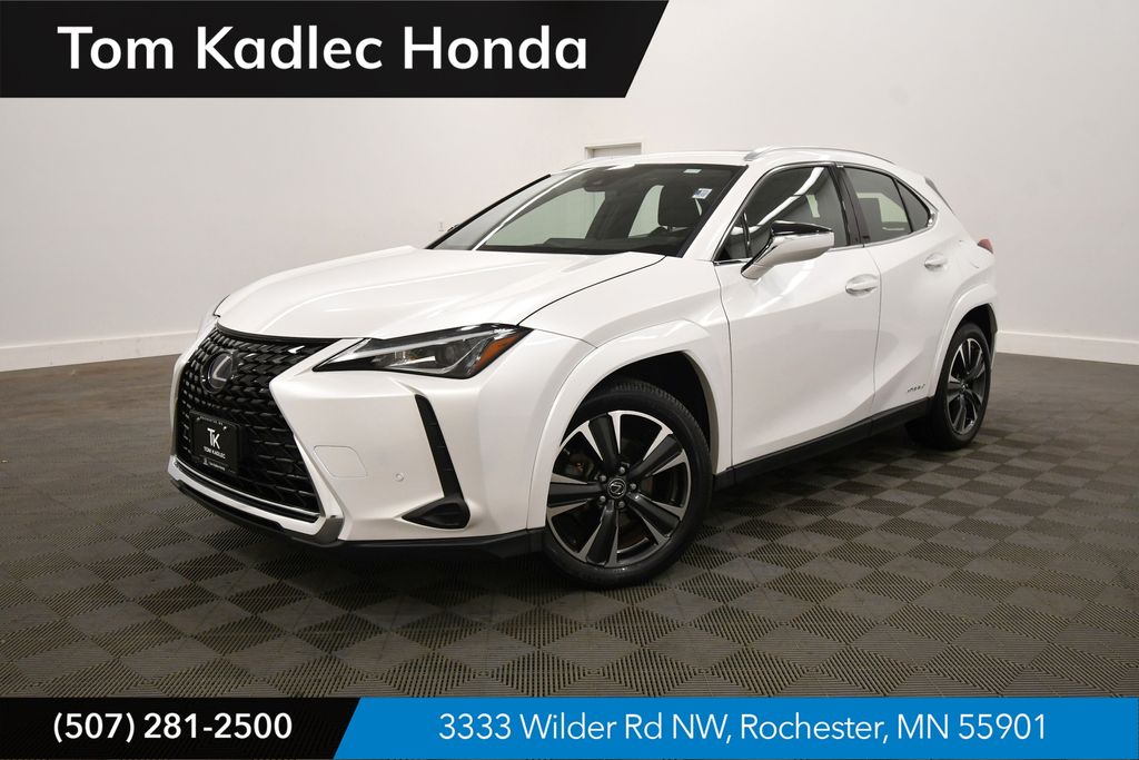 White Pearl 2022 Lexus UX Hybrid SUV / Crossover All-Wheel Drive Continuously Variable Transmission