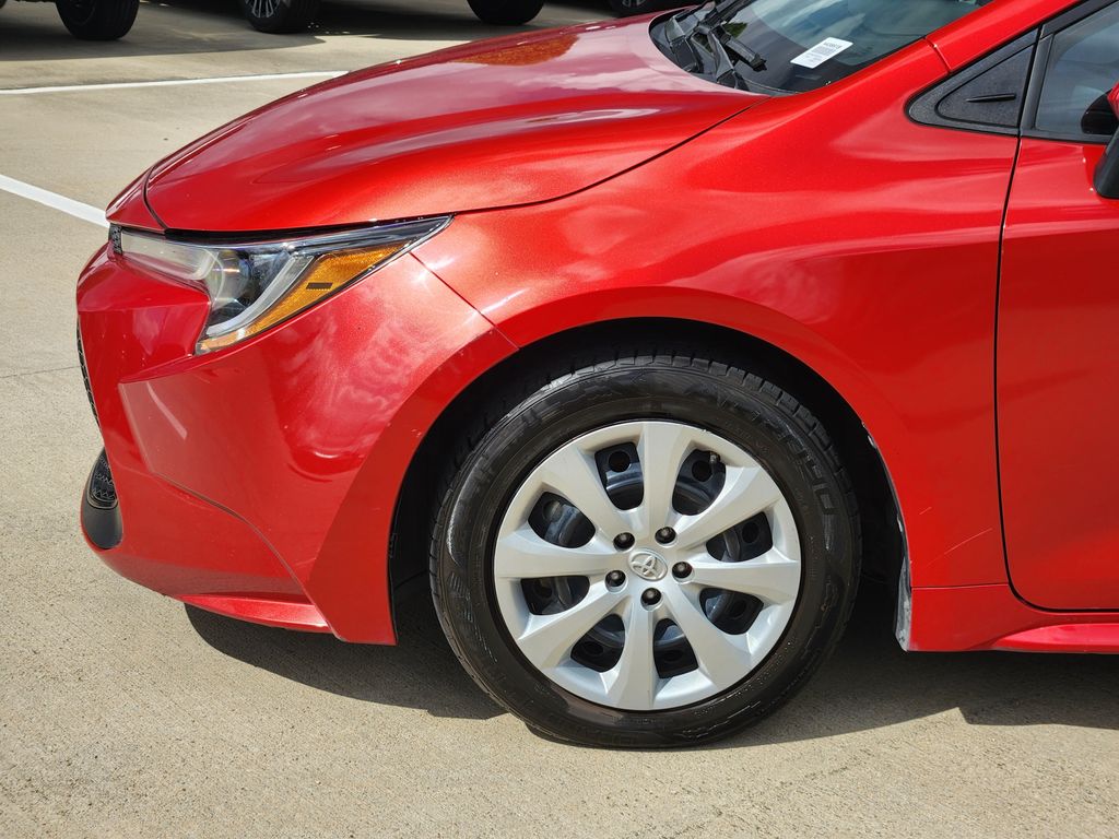2020 Toyota Corolla LE Red at Community Toyota