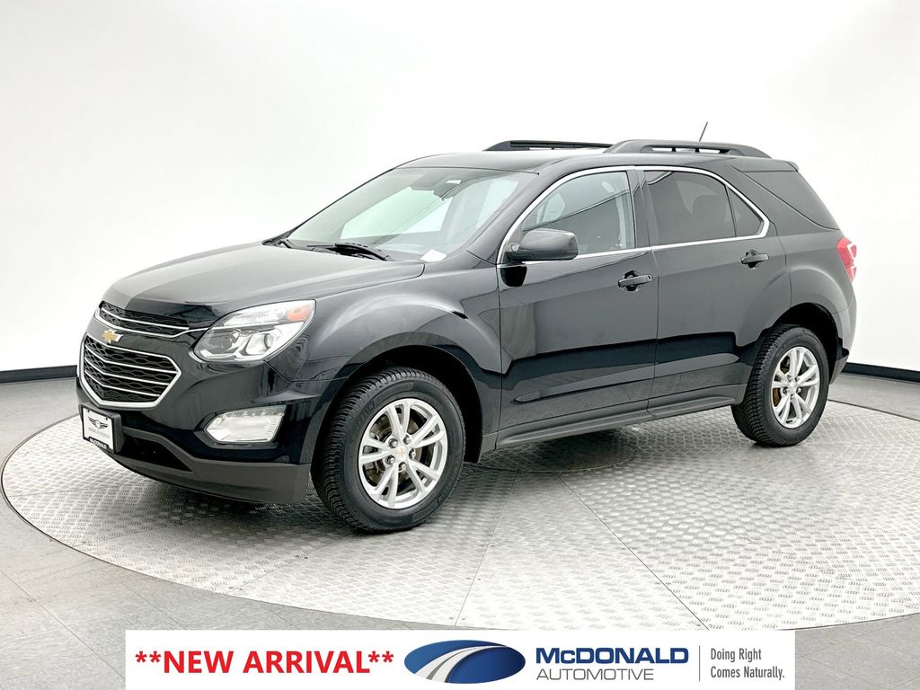 Black 2016 Chevrolet Equinox SUV / Crossover All-Wheel Drive 6-Speed Automatic Overdrive