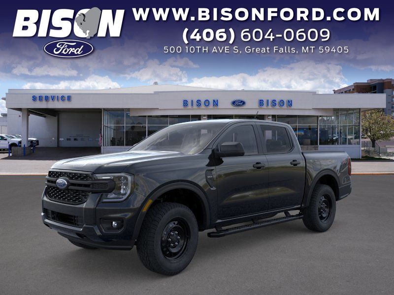 Shadow Black 2026 Ford Ranger Pickup Truck Four-Wheel Drive Automatic