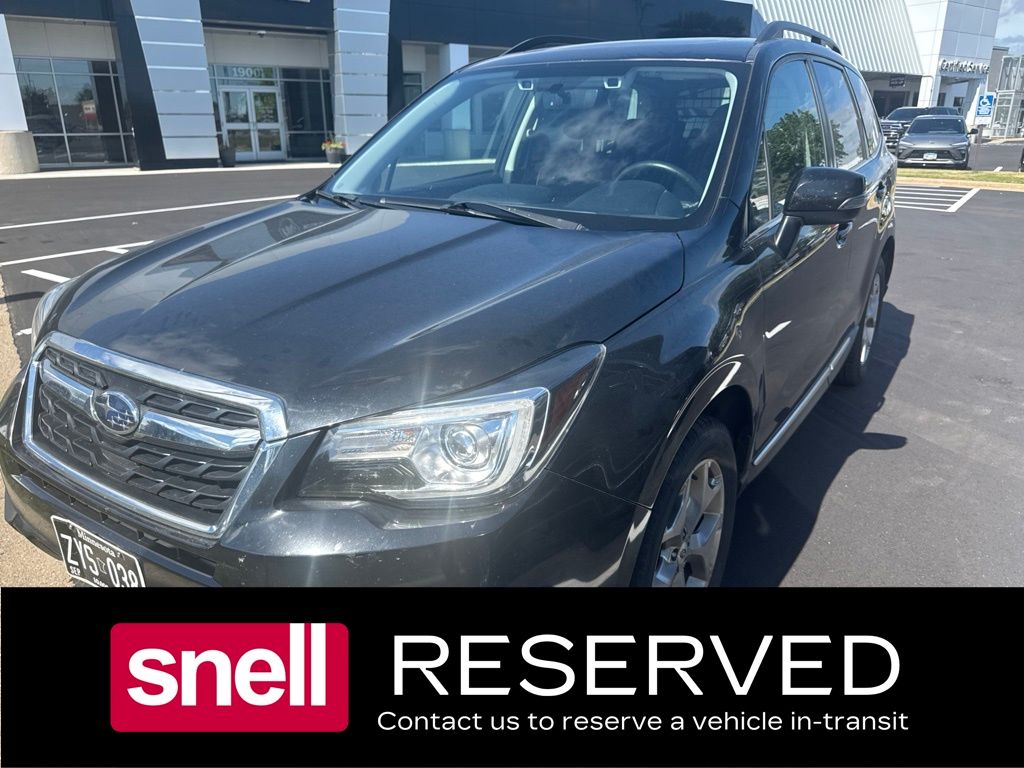Crystal Black Silica 2018 Subaru Forester SUV / Crossover All-Wheel Drive Continuously Variable Transmission