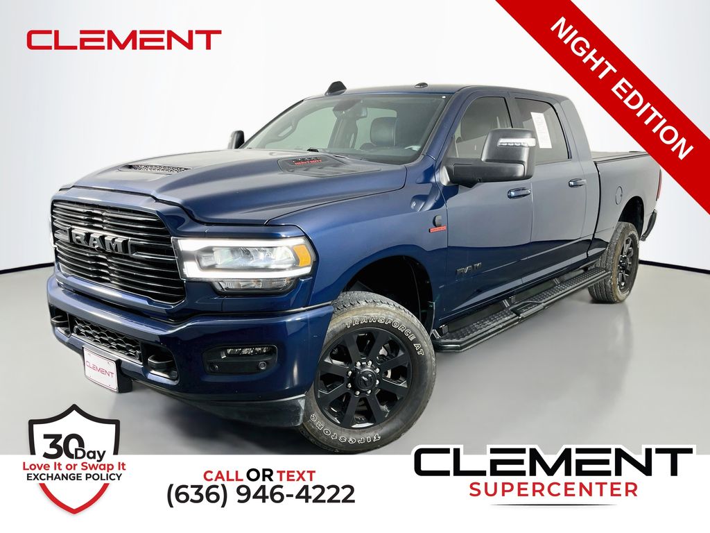 Patriot Blue Pearlcoat 2024 RAM 2500 Pickup Truck Four-Wheel Drive 6-Speed Automatic