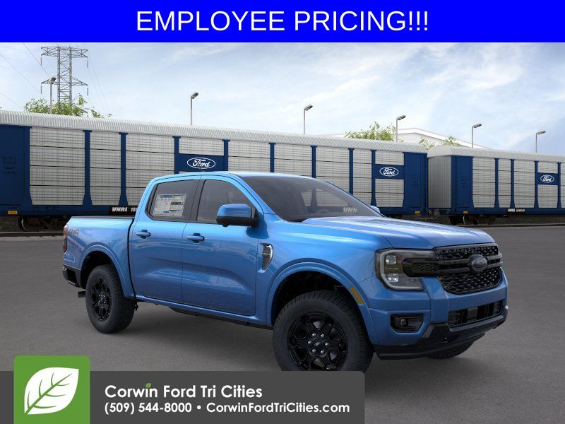Velocity Blue Metallic 2026 Ford Ranger Pickup Truck Four-Wheel Drive Automatic